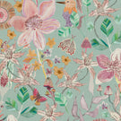 Primrose Fabric / Duck Egg