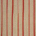 Provence Ticking Fabric / Red