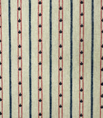Regent Stripe Fabric / Red / Blue