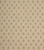 Rossini Natural fabric featuring a woven geometric pattern in soft natural beige and cream tones with subtle contrasting details.
