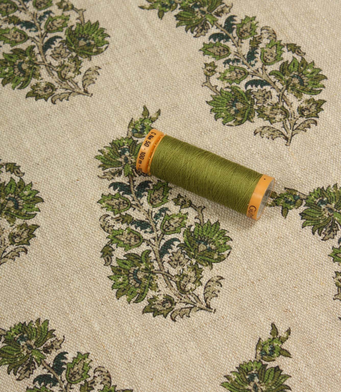 Rowan Fabric / Lime Green