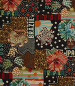 Sambala Fabric / Noir