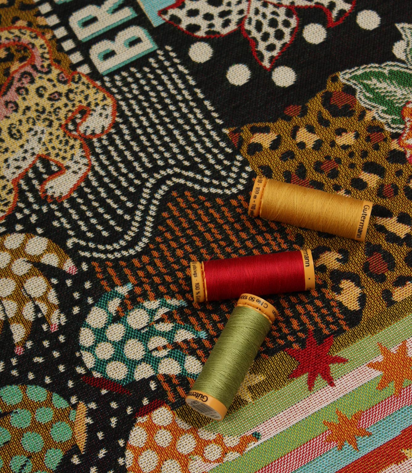 Sambala Fabric / Noir