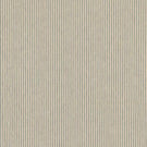Shoreham Saltwater striped fabric featuring fine, evenly spaced vertical blue-grey and natural cream stripes, with a subtle woven texture and classic ticking stripe design.