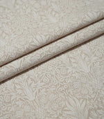 Snakeshead Linen Look Fabric / White
