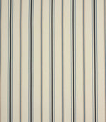 Solent Stripe Fabric / Navy