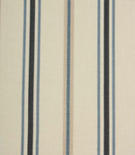 Solent Stripe Fabric / Navy