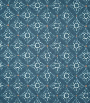 Solstice Halo Outdoor Fabric / Indigo
