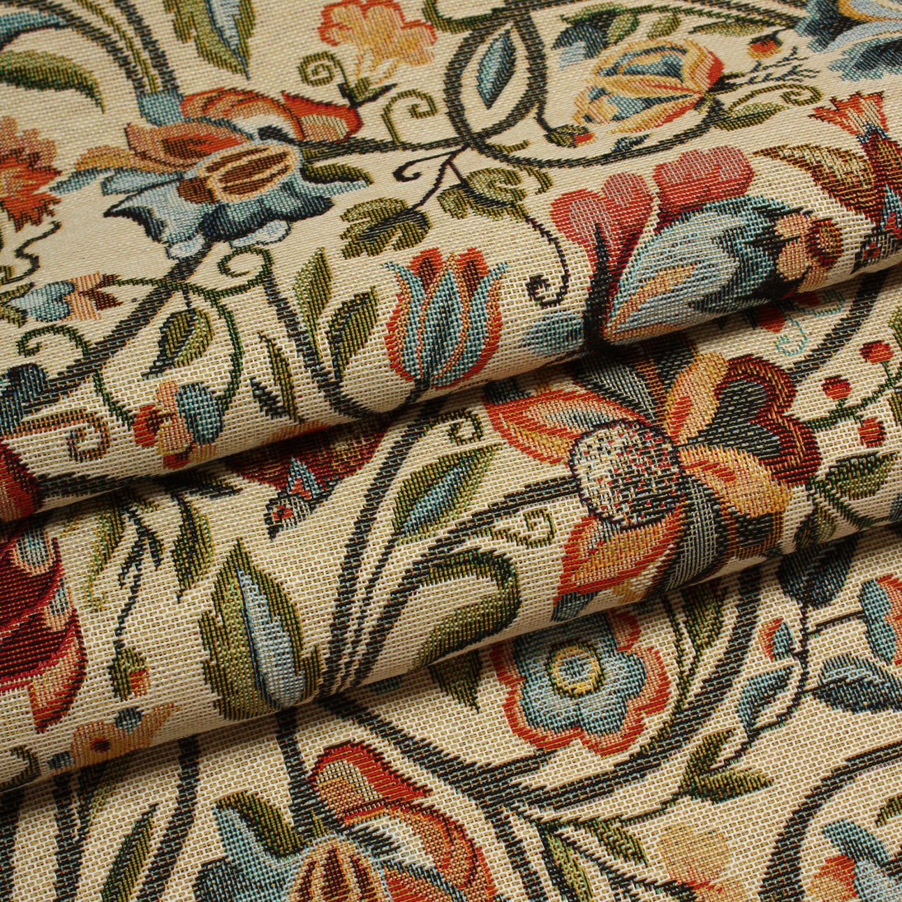 Songbird Tapestry Fabric / Multi