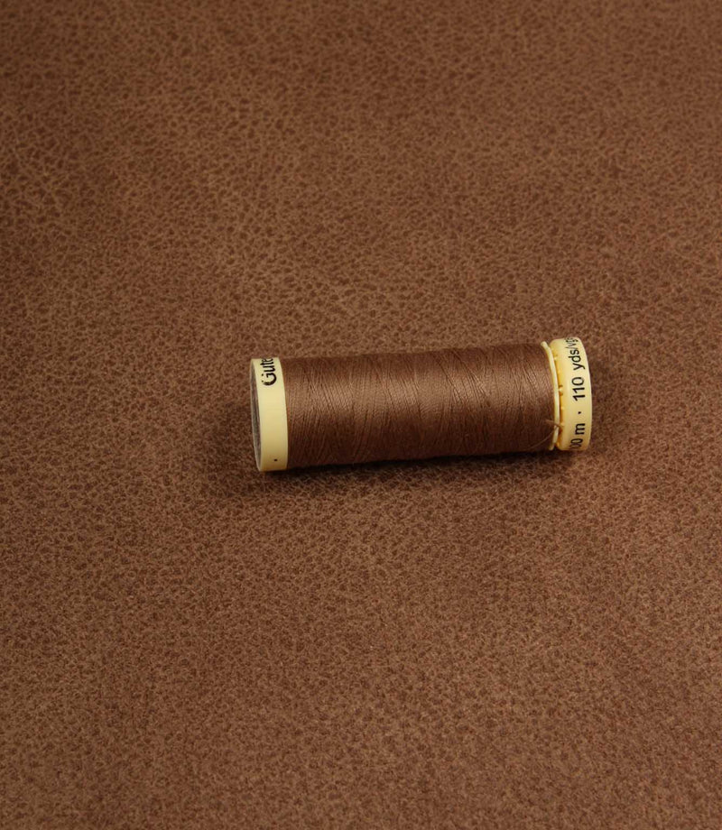 Sorrento Faux Leather FR / Tan | Just Fabrics