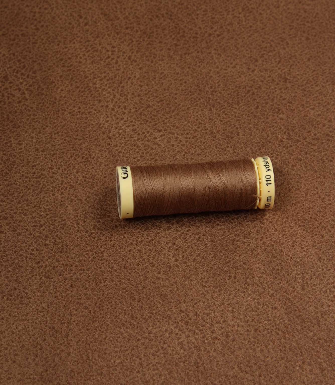 Sorrento Faux Leather FR / Tan | Just Fabrics