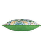 Strawberry Thief Mineral / Yellow Piped Outdoor Cushion