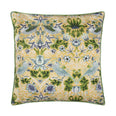 Strawberry Thief Sunflower Piped Outdoor Cushion