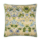 Strawberry Thief Sunflower Piped Outdoor Cushion