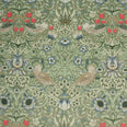 Strawberry Thief Velvet Fabric / Fern