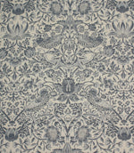 Strawberry Thief Wide Fabric / Indigo