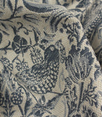 Strawberry Thief Wide Fabric / Indigo