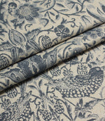 Strawberry Thief Wide Fabric / Indigo