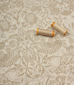 Strawberry Thief Wide Fabric / Stone