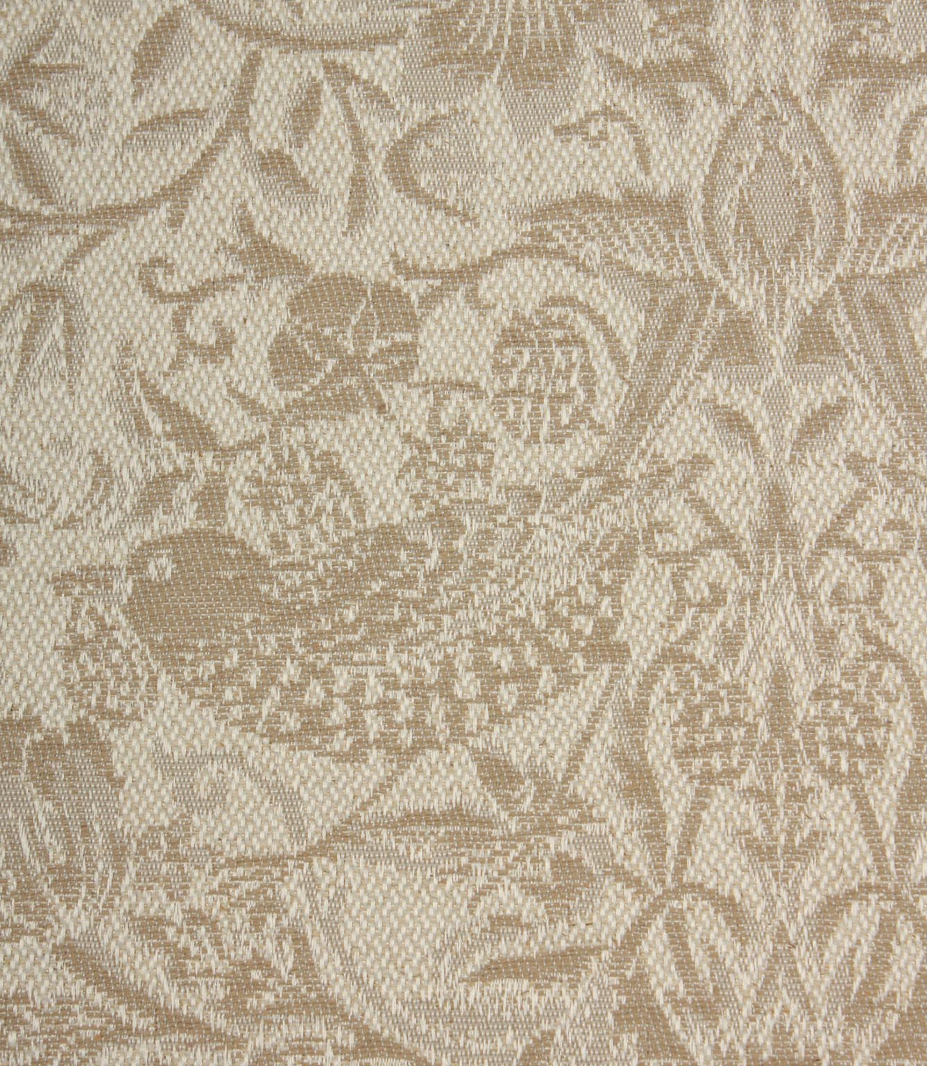 Strawberry Thief Wide Fabric / Stone