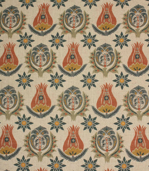 Talia Fabric / Denim / Cinnamon