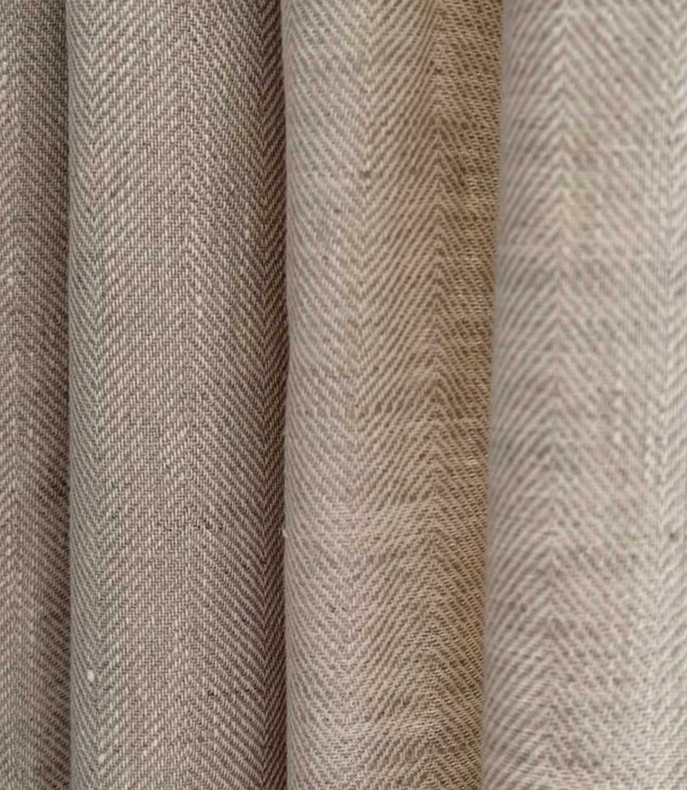 Tetbury Linen Fabric / Hopsack