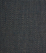 Close-up detail of Trento woven plain fabric in indigo, highlighting the rich texture and durable woven construction.