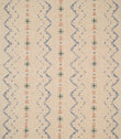 Twilight Mill fabric in Blue Chestnut featuring a small-scale contemporary geometric pattern on a natural-look woven background.