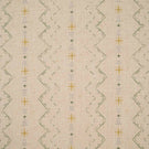 Twilight Mill Green Apple Gold fabric featuring a small-scale contemporary geometric pattern on a natural-look woven background.