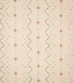 Twilight Mill Olive Green Hazelnut fabric featuring a small-scale contemporary geometric pattern on a natural-look woven background.