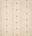 Twilight Mill Olive Green Hazelnut fabric featuring a small-scale contemporary geometric pattern on a natural-look woven background.