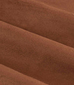 Verso Reversible Suede-look Blackout Eyelet Curtains Cinnamon | Just Fabrics