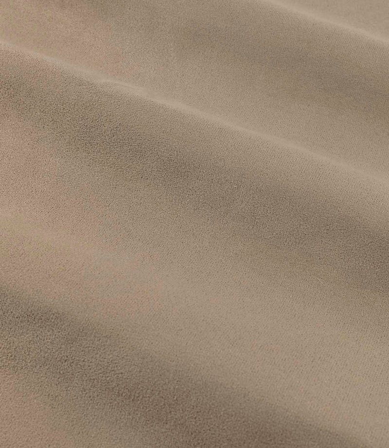 Verso Reversible Suede-look Blackout Eyelet Curtains Mocha | Just Fabrics