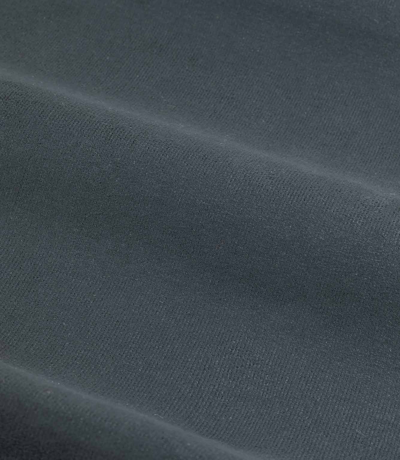 Verso Reversible Suede-look Blackout Eyelet Curtains Petrol | Just Fabrics