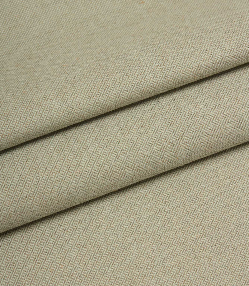 Close-up of beige fabric with a subtle texture