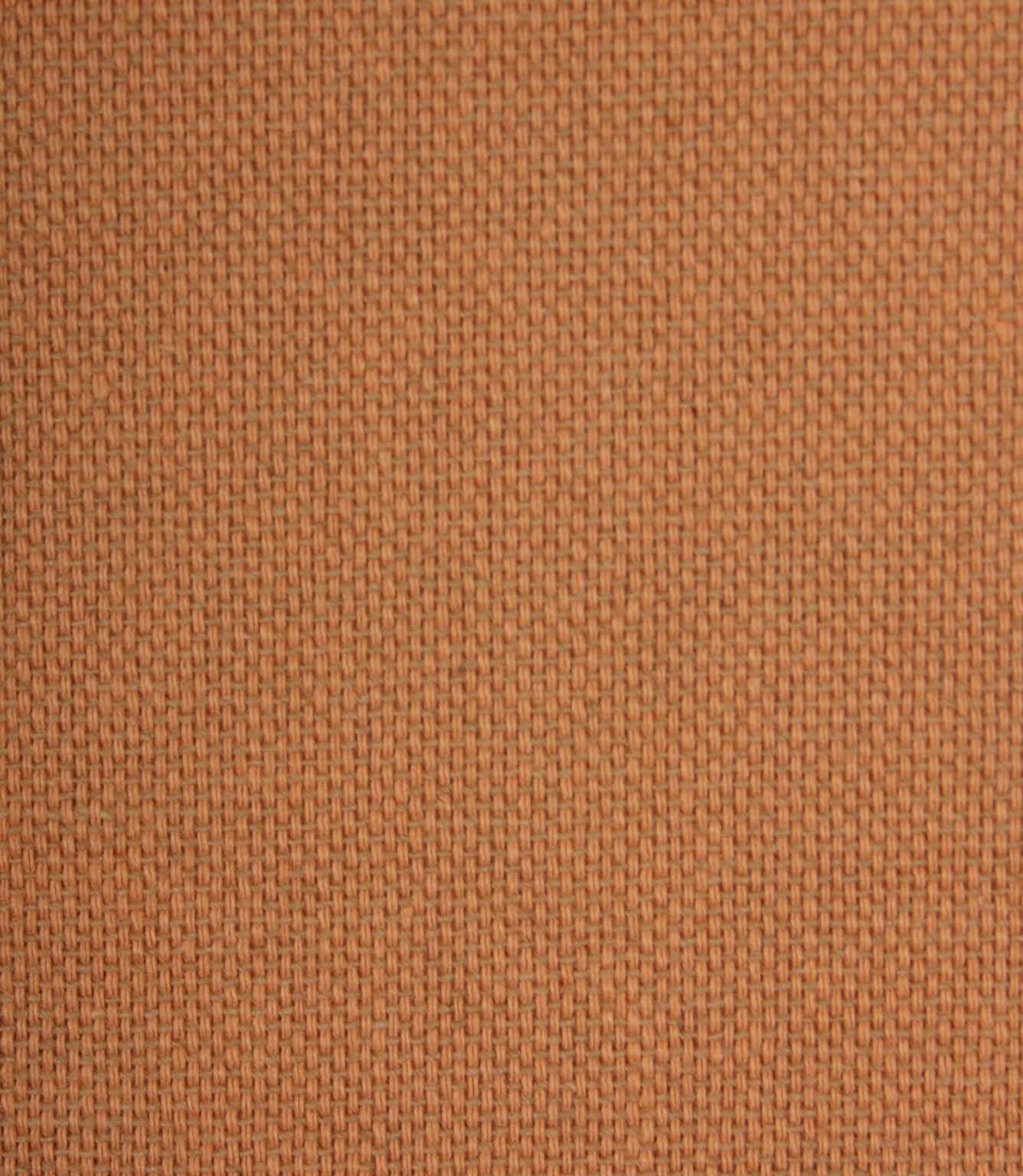 Orange fabric texture swatch
