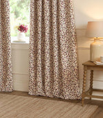 Cervino Damson Jacquard Pencil Pleat Curtains