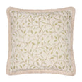 Cervino Lichen Fringed Jacquard Cushion