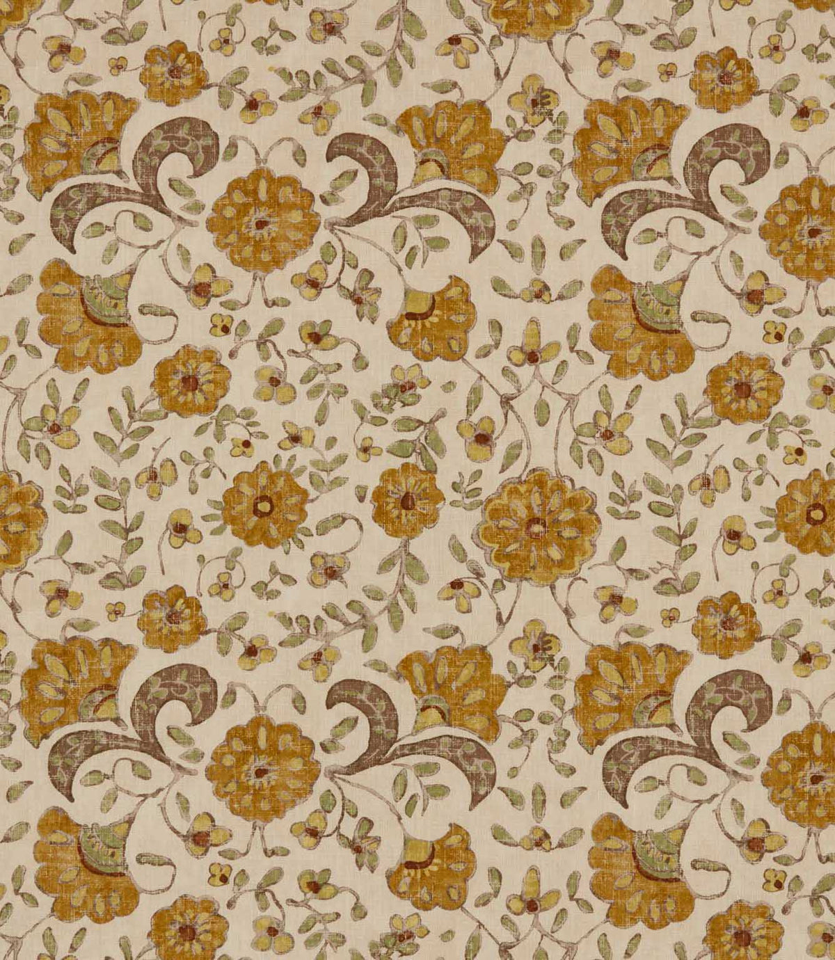Wainscott Fabric / Amber