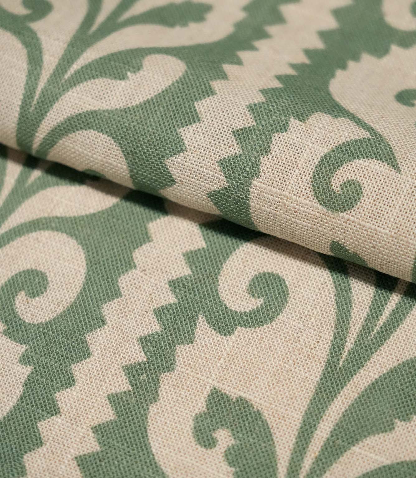 Walled Garden Fabric / Apple Green