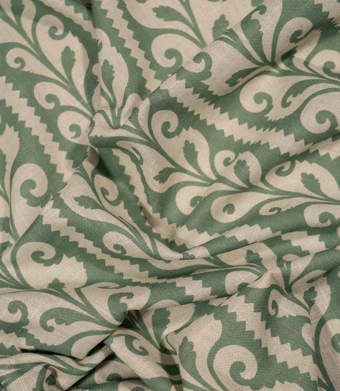 Walled Garden Fabric / Apple Green