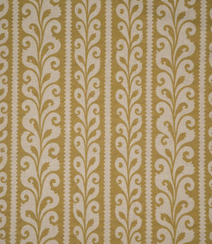 Walled Garden Fabric / Gold