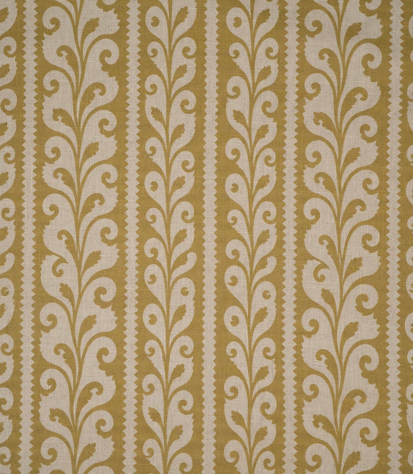 Walled Garden Fabric / Gold