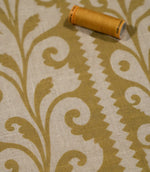 Walled Garden Fabric / Gold