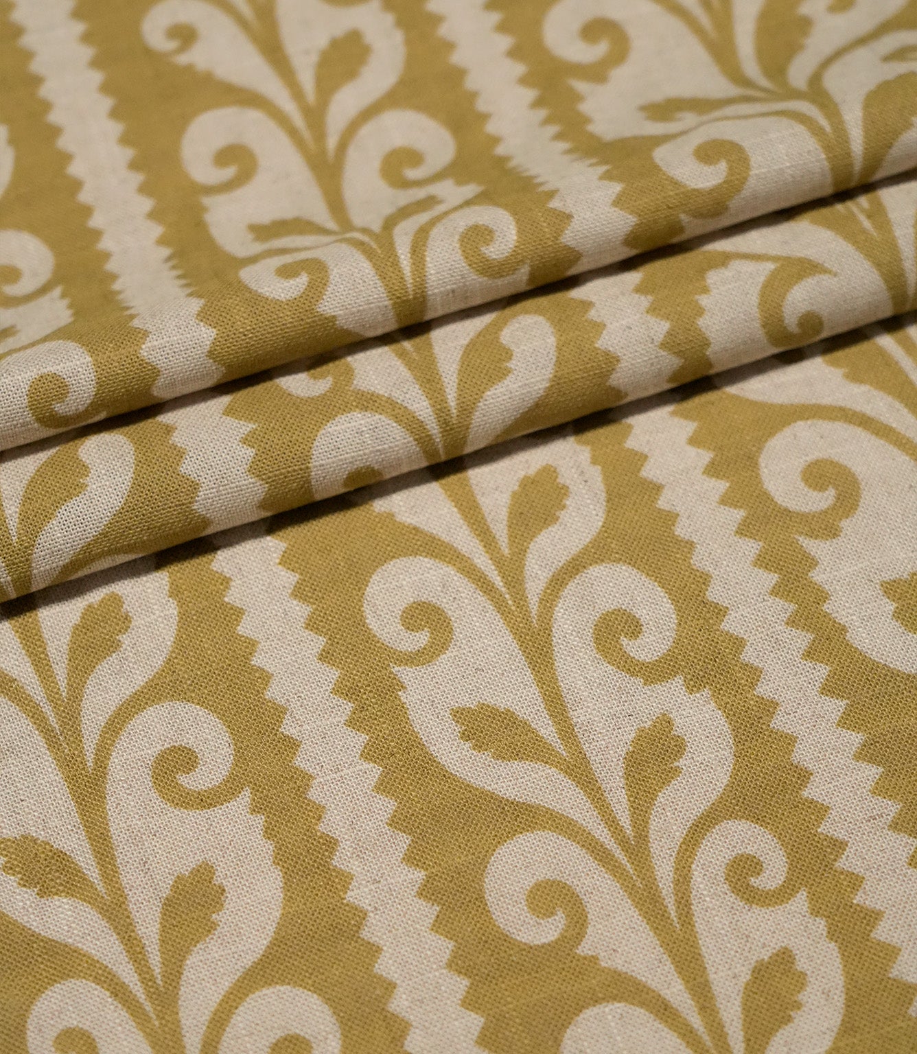 Walled Garden Fabric / Gold