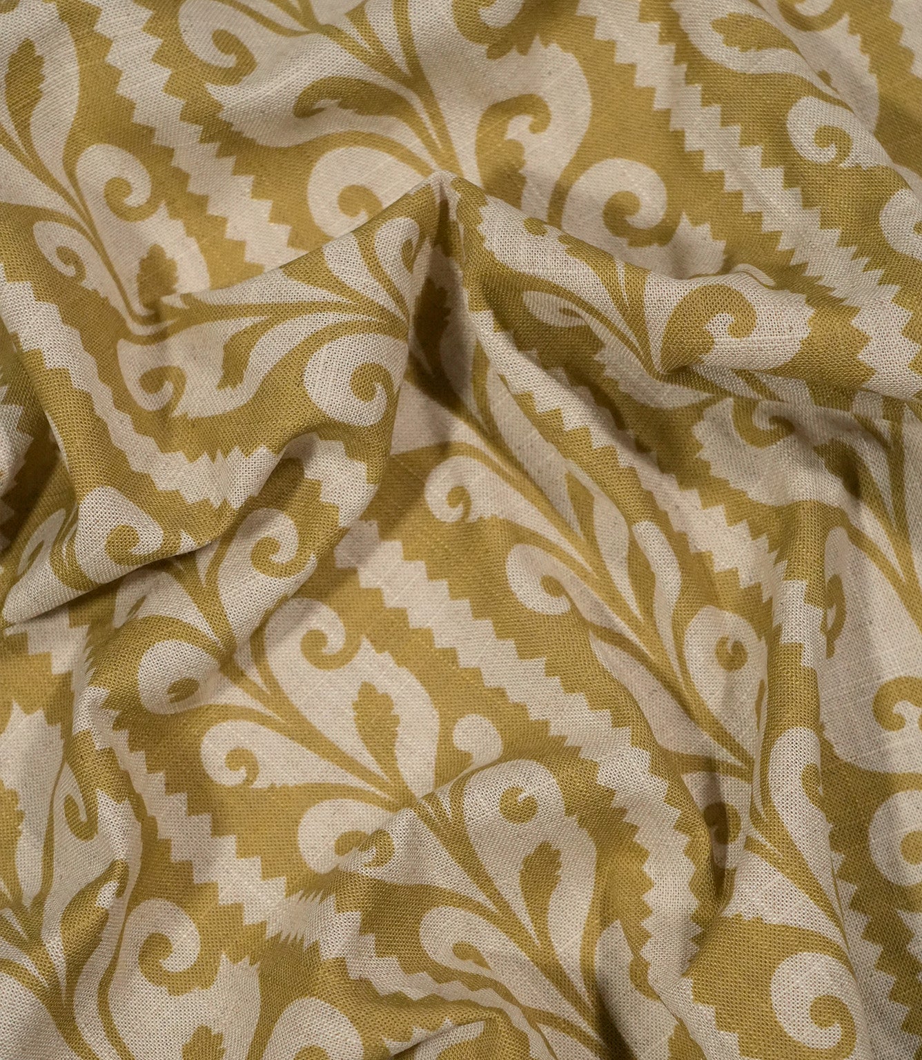 Walled Garden Fabric / Gold