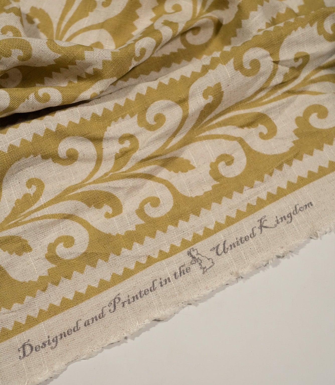 Walled Garden Fabric / Gold