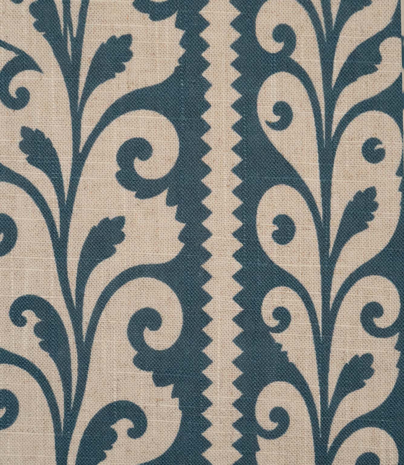 Walled Garden Fabric / Indigo