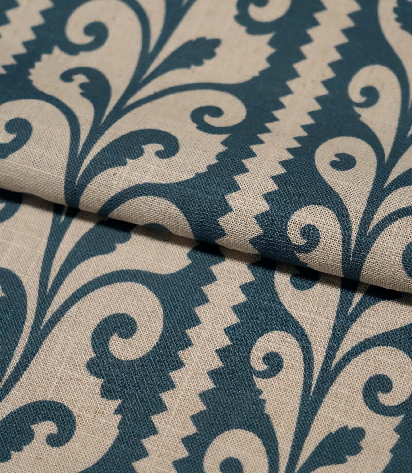 Walled Garden Fabric / Indigo