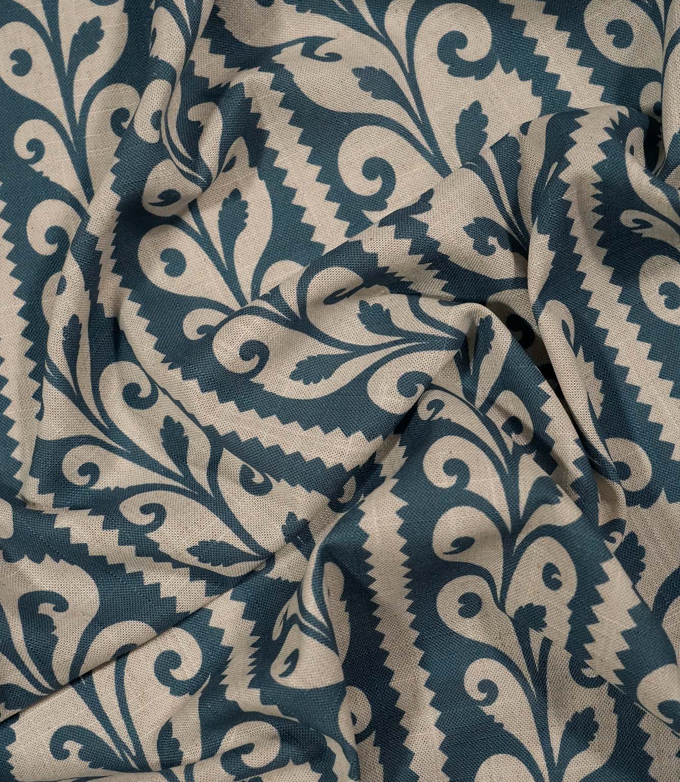 Walled Garden Fabric / Indigo